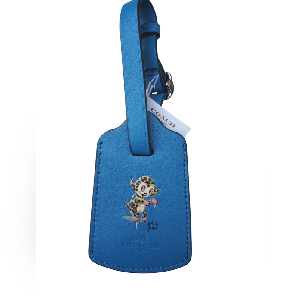 NWT COACH Gary Baseman luggage tag  F64723